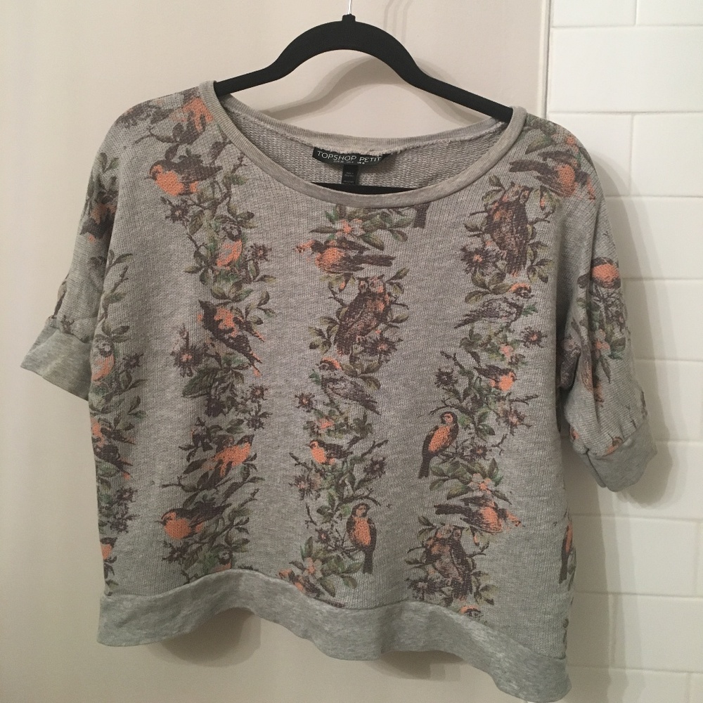 Petite Sweater - Light Gray